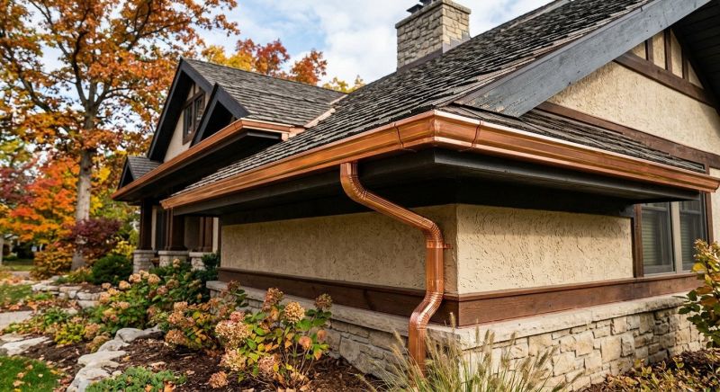 Copper Gutter Replacement in Mcdonough, GA
