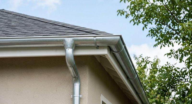 Galvanized Gutter Installation in Roseville, CA