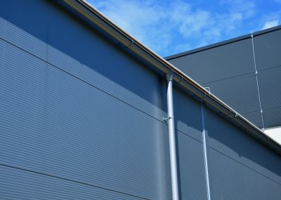 Commercial Building Gutters