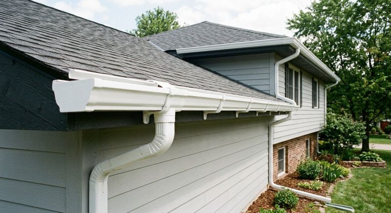 Pvc Rain Gutter Installation in Arvada, CO
