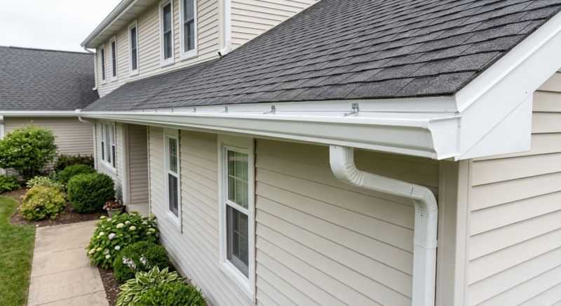 Pvc Rain Gutter Installation in Arvada, CO