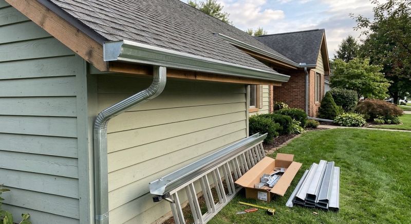 Steel Gutter Installation in Everett, WA