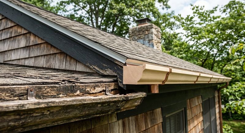 Wood Gutter Replacement in Clarksville, TN