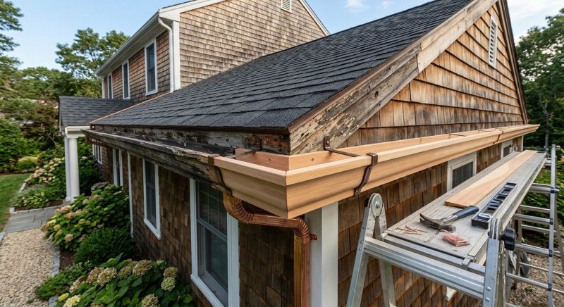 Wood Gutters Installation in Clarksville, TN